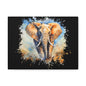Matte Canvas, Stretched, 1.25" - Elephant