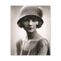 Vintage 1920s Flapper Portrait Canvas