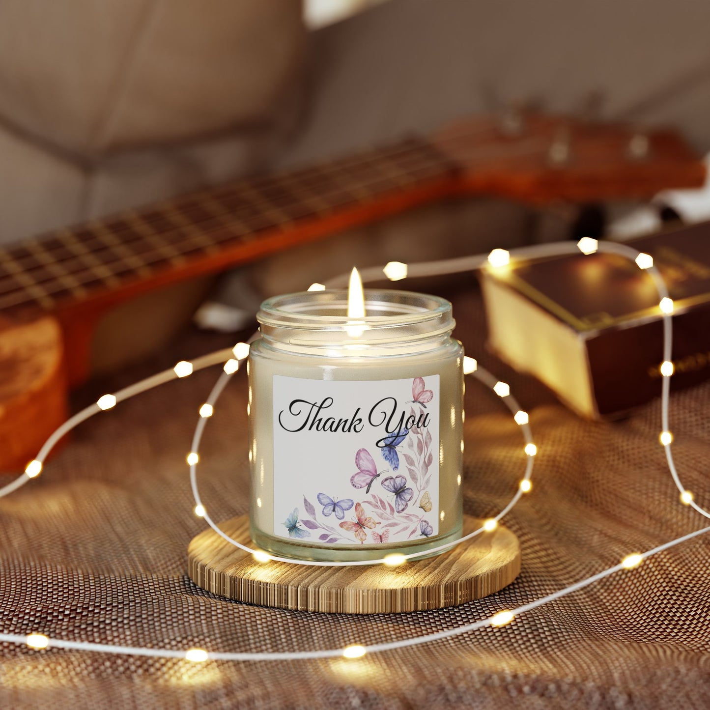 Scented Candles, Coconut Apricot Wax (4oz, 9oz)