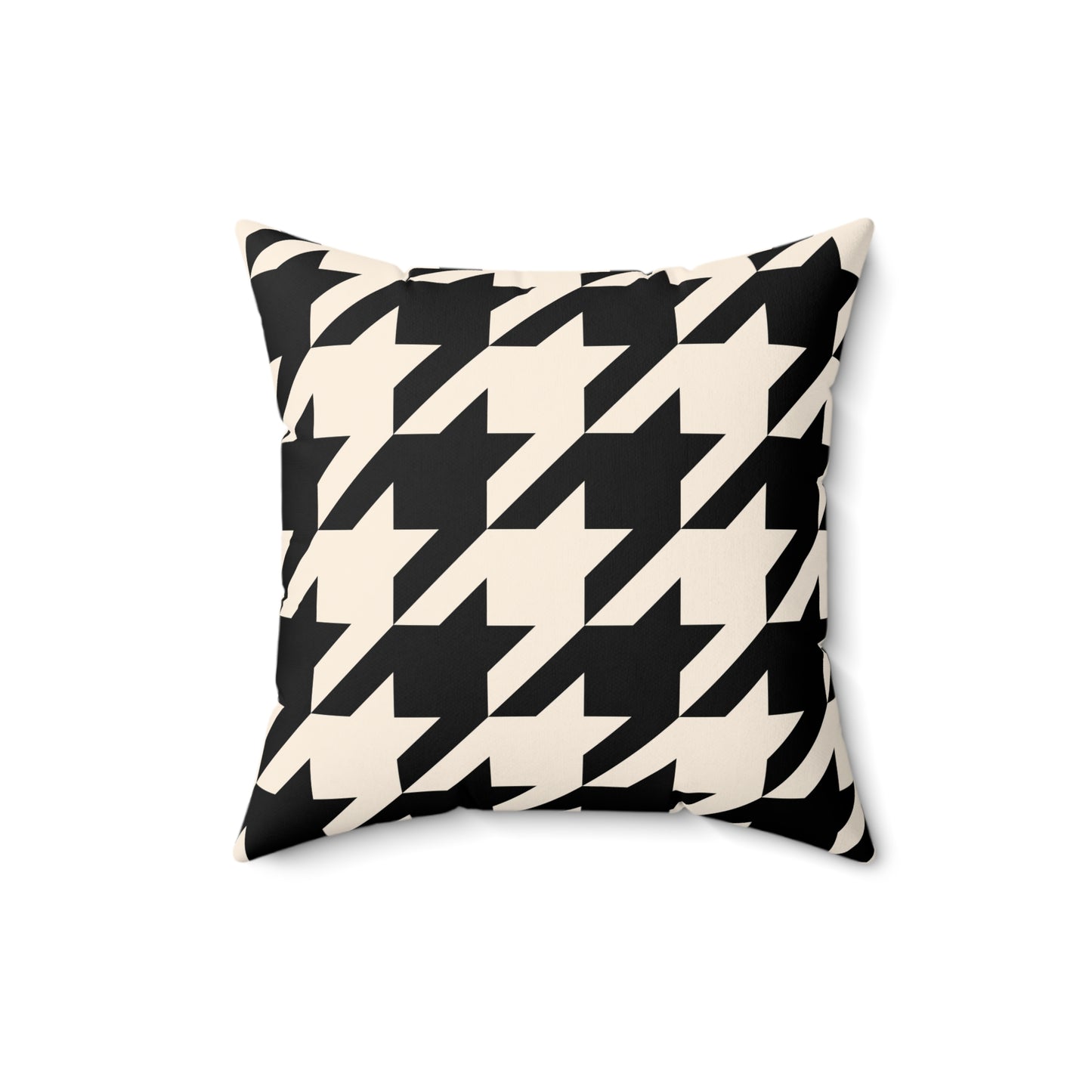 Chic Houndstooth Pillow, Modern Decor Cushion, Stylish Throw Pillow, Home Accent, Trendy Gift Idea, Living Room Decor