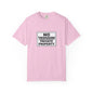 Unisex Garment-Dyed T-Shirt with Bold 'No Trespassing' Design
