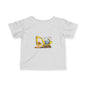 Cute Construction Theme Infant Tee, Baby T-Shirt, Toddler Clothing, Birthday Gift, Playful Outfit, Unique Baby Wear