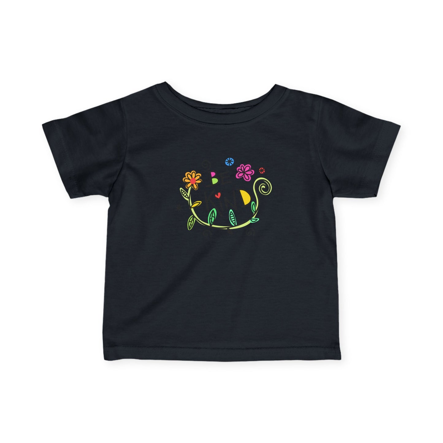 Be Kind Infant Tee, Cute Baby Shirt, Toddler Gift, Nursery Outfit, Rainbow Tee, Kids' Shirt