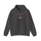 Colorful Jester Hoodie, Unique Graphic Sweatshirt, Cozy Unisex Apparel, Perfect for Festivals and Celebrations, Great Gift Idea
