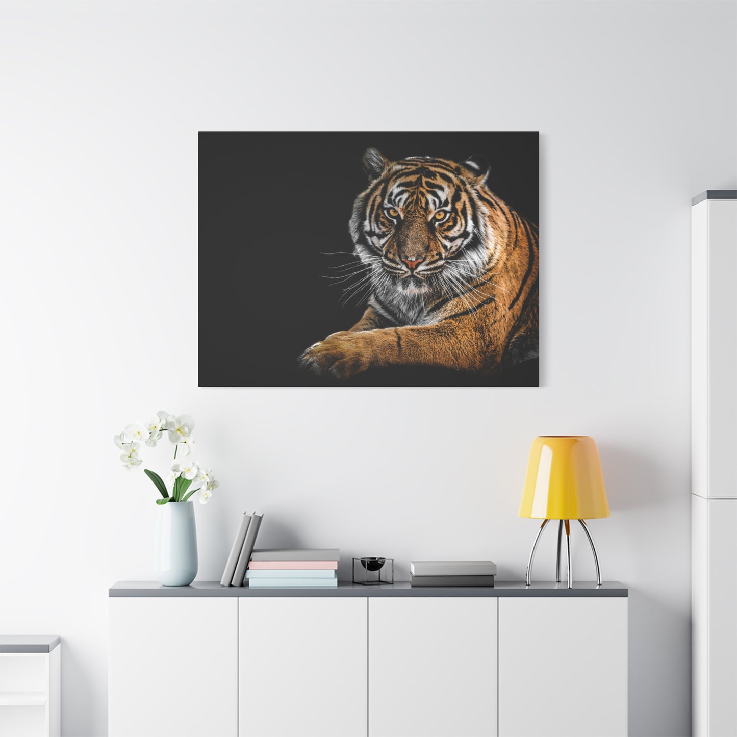 Majestic Tiger Canvas Art, Perfect for Animal Lovers
