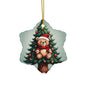 Ceramic Ornaments, 2-Side Print, (1pc, 3pcs, 5pcs, 10pcs)
