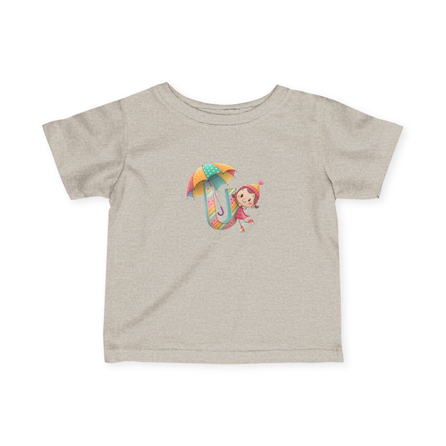 Adorable Infant Fine Jersey Tee with Colorful Umbrella Design, Baby Tee, Toddler Shirt, Cute Kids Clothing, Playtime Outfit, Gift for [...]