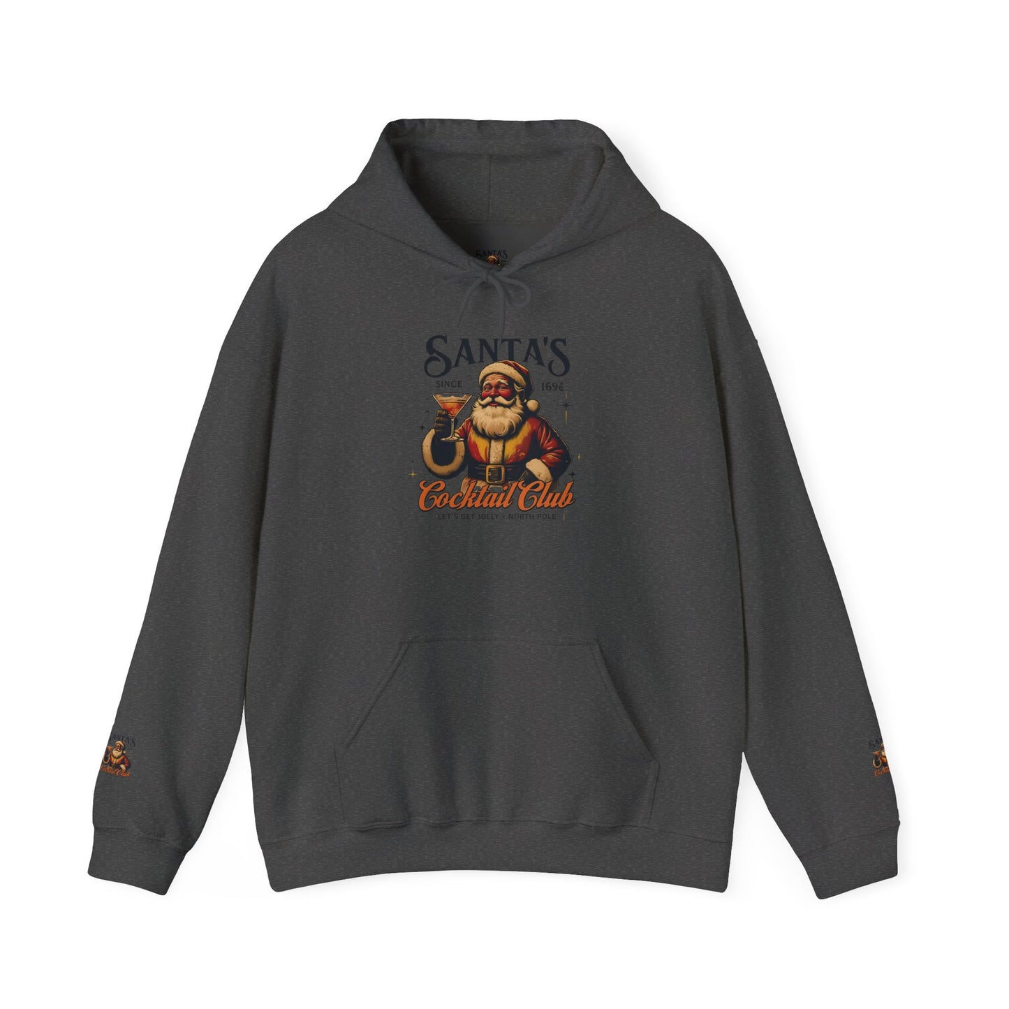 Cozy Holiday Sweatshirt, Perfect Christmas Gift, Santa's Cozy Crew, Winter Comfort Wear, Unisex Hoodie, Festive Apparel