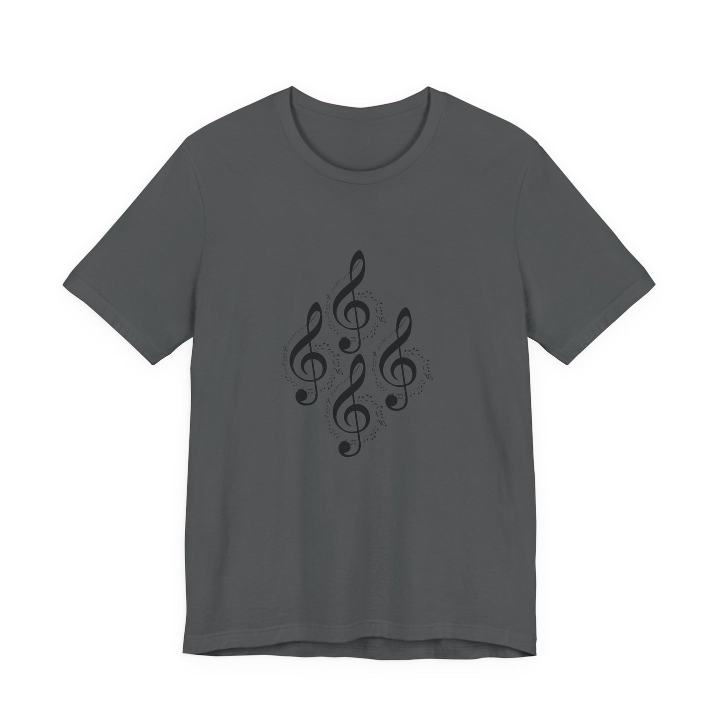 Musical Notes Tee - Perfect for Music Lovers, Casual Wear, Concerts, Festivals, Unique Gift Idea
