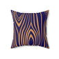 Artistic Wood Grain Decorative Pillow, Home Decor Pillow, Cozy Living Room Accent, Rustic Style Throw Cushion, Unique Gift Idea