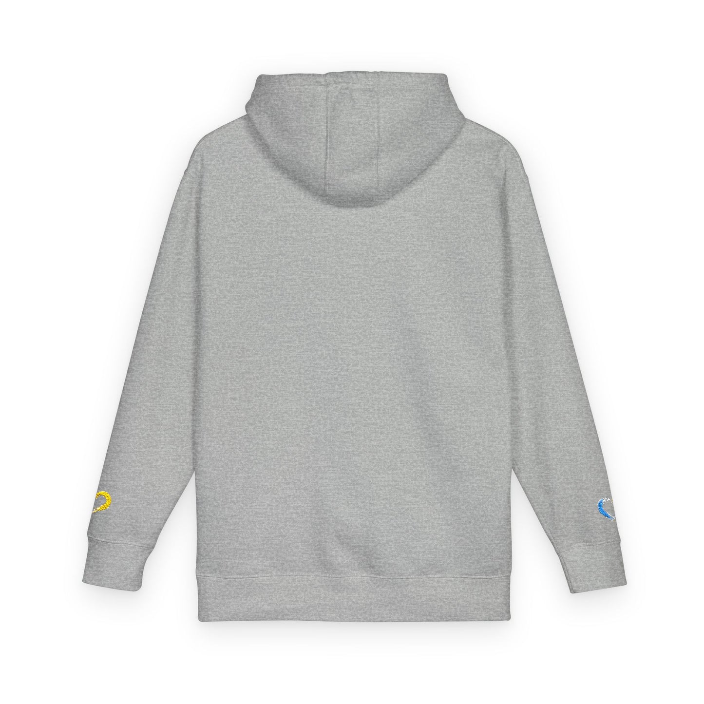 Colorful Heart Unisex Fleece Hoodie | Cozy Gift for Friends, Valentine's Day, Anniversary, Casual Wear, Spring Fashion