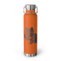 Cat and Butterfly Insulated Water Bottle -  22oz insulated bottle