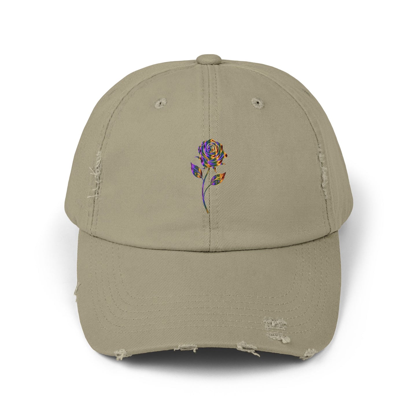 Unisex Distressed Cap