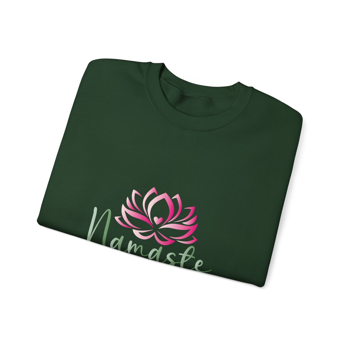Namaste Lotus Sweatshirt — Cozy Yoga Crewneck for Meditation & Mindfulness
