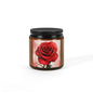 Rose Scented Soy Candle — Amber Jar (Multiple Sizes)