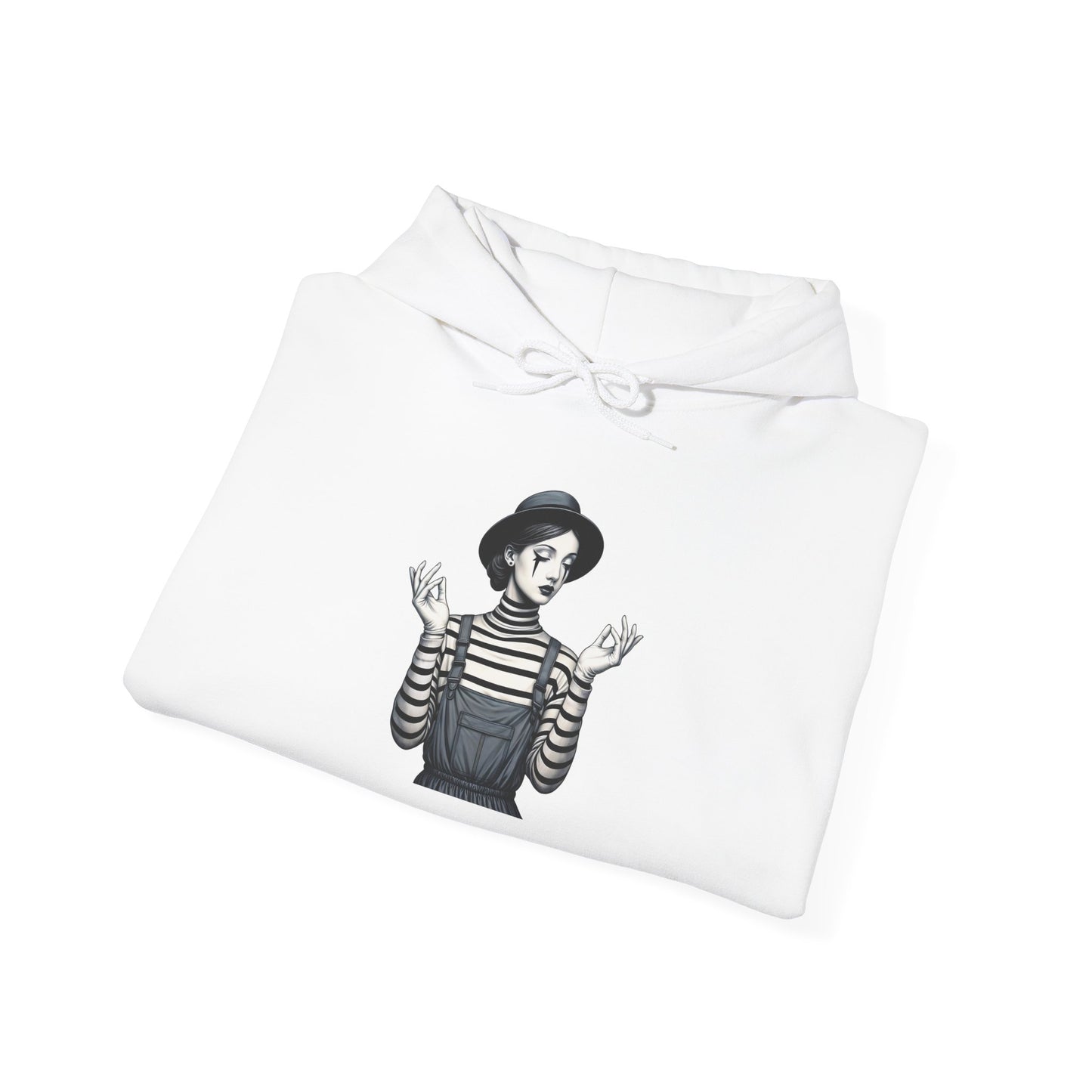 Chic Graphic Hooded Sweatshirt for Trendy Mischief Lovers, Cozy Unisex Pullover, Great for Gifting, Weekend Outfits, [...]
