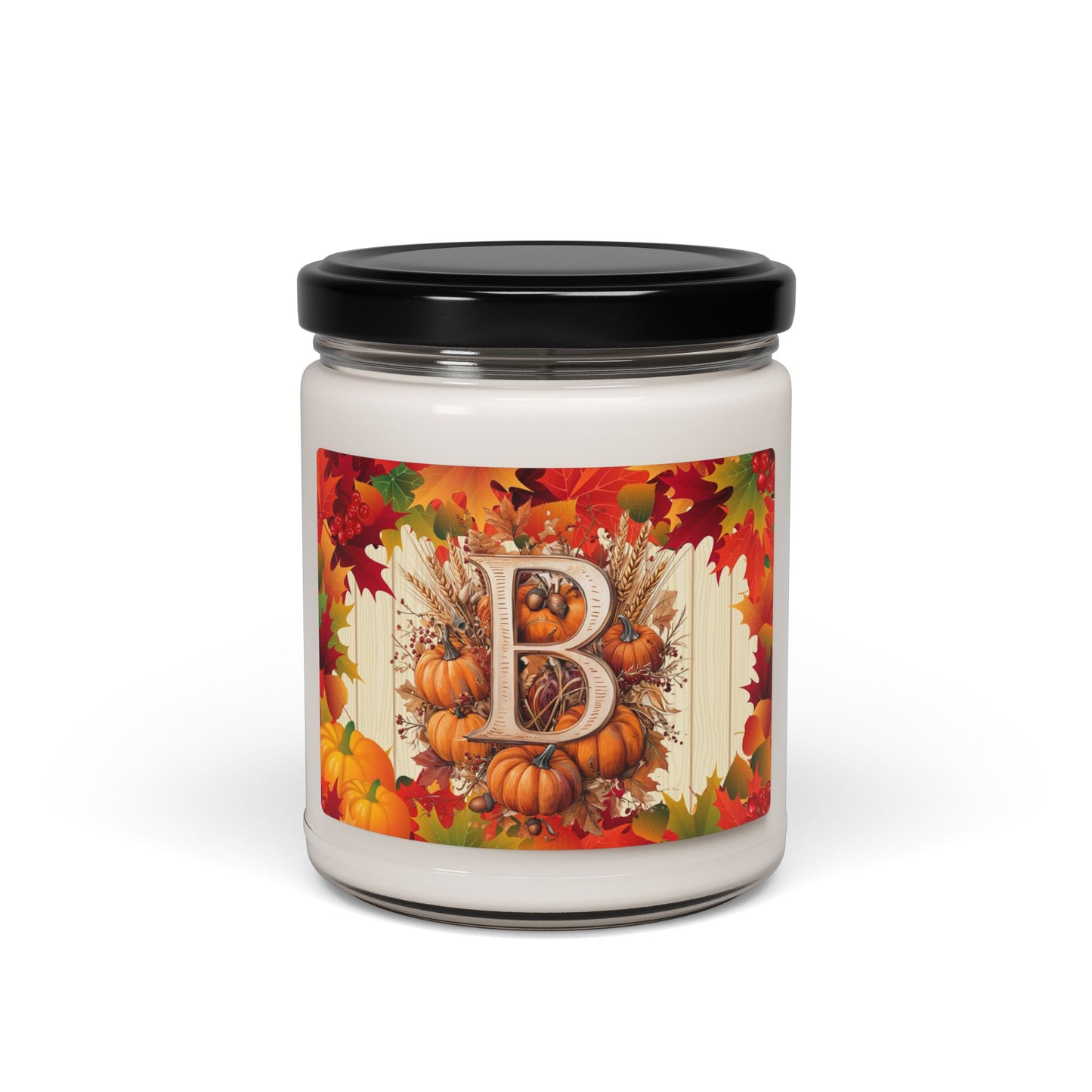 Scented Soy Candle, 9oz - Letter B