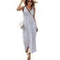 V Neck Sleeveless Dress