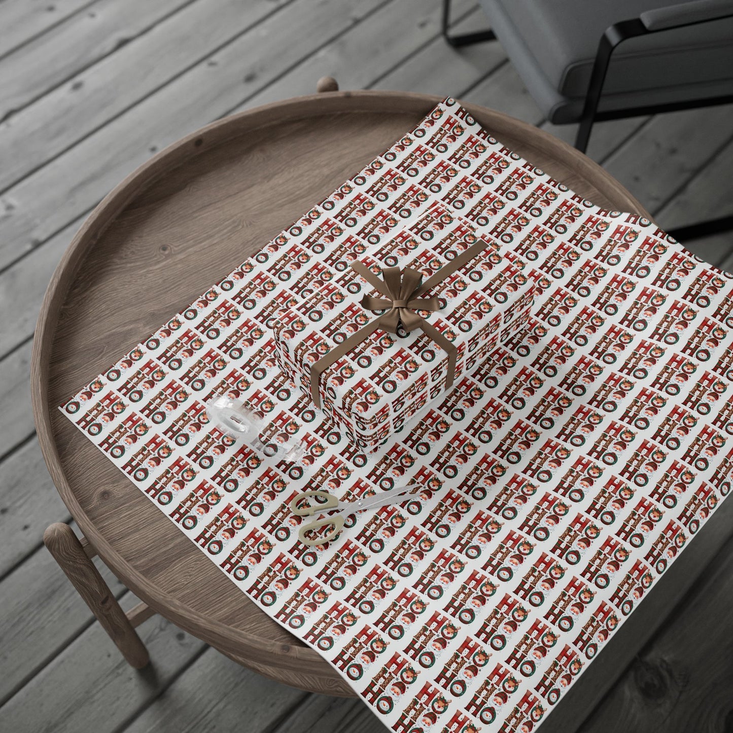 Festive Wrapping Paper, Holiday Gift Wrap, Christmas Wrap, Decorative Paper for Gifts, Seasonal Gift Wrap