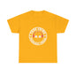 True Crime Podcast Tee — Cat with Headphones Logo