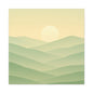 Matte Canvas, Stretched, 1.25" Sunset or Sunrise