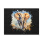 Matte Canvas, Stretched, 1.25" - Elephant