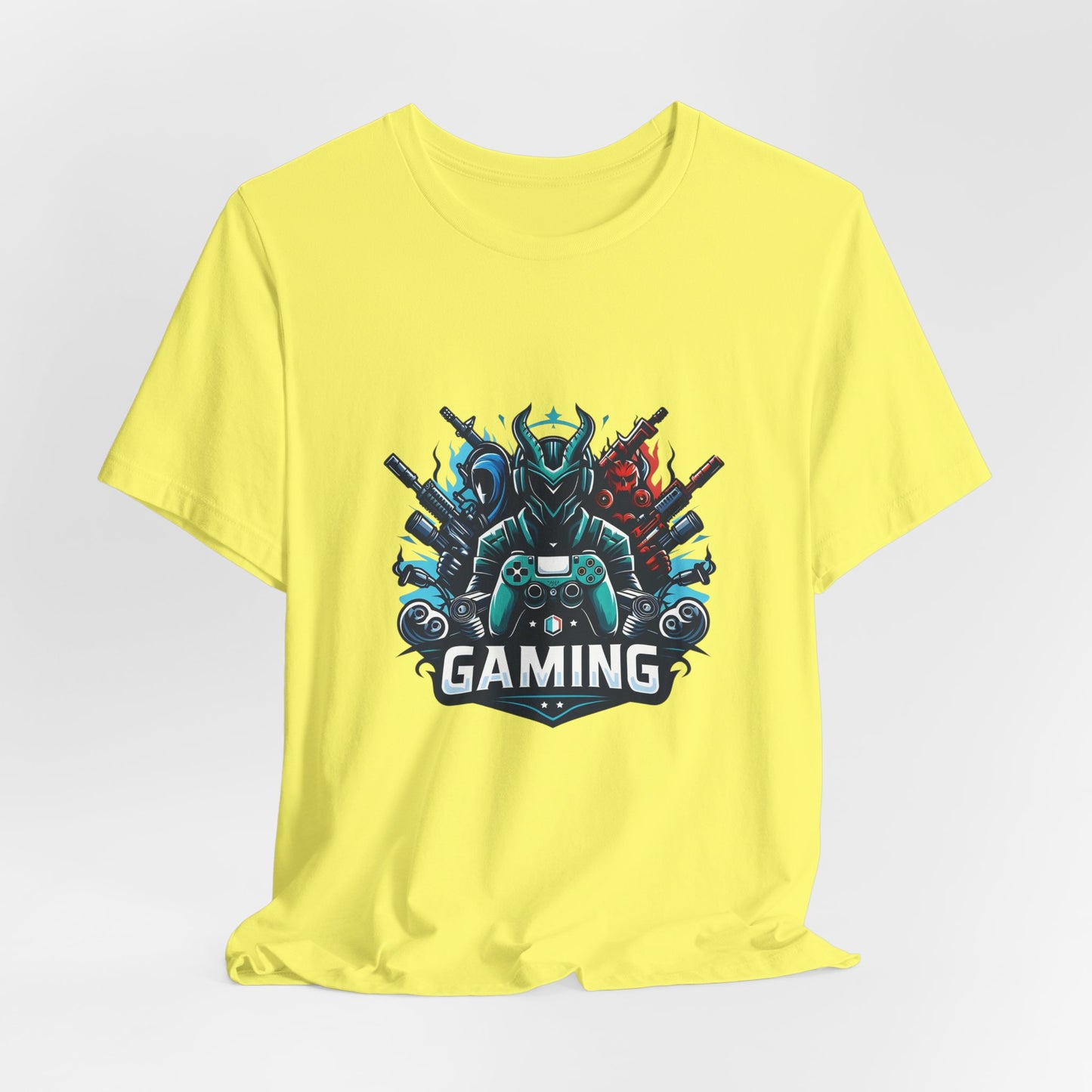 Gaming Controller Emblem Tee — Esports Gamer Graphic T-Shirt