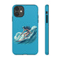 Surfing Phone Case, Coastal Vibes Phone Cover, Tough Cases for Beach Lovers, Ocean Art Phone Accessories, Summer Gift Idea