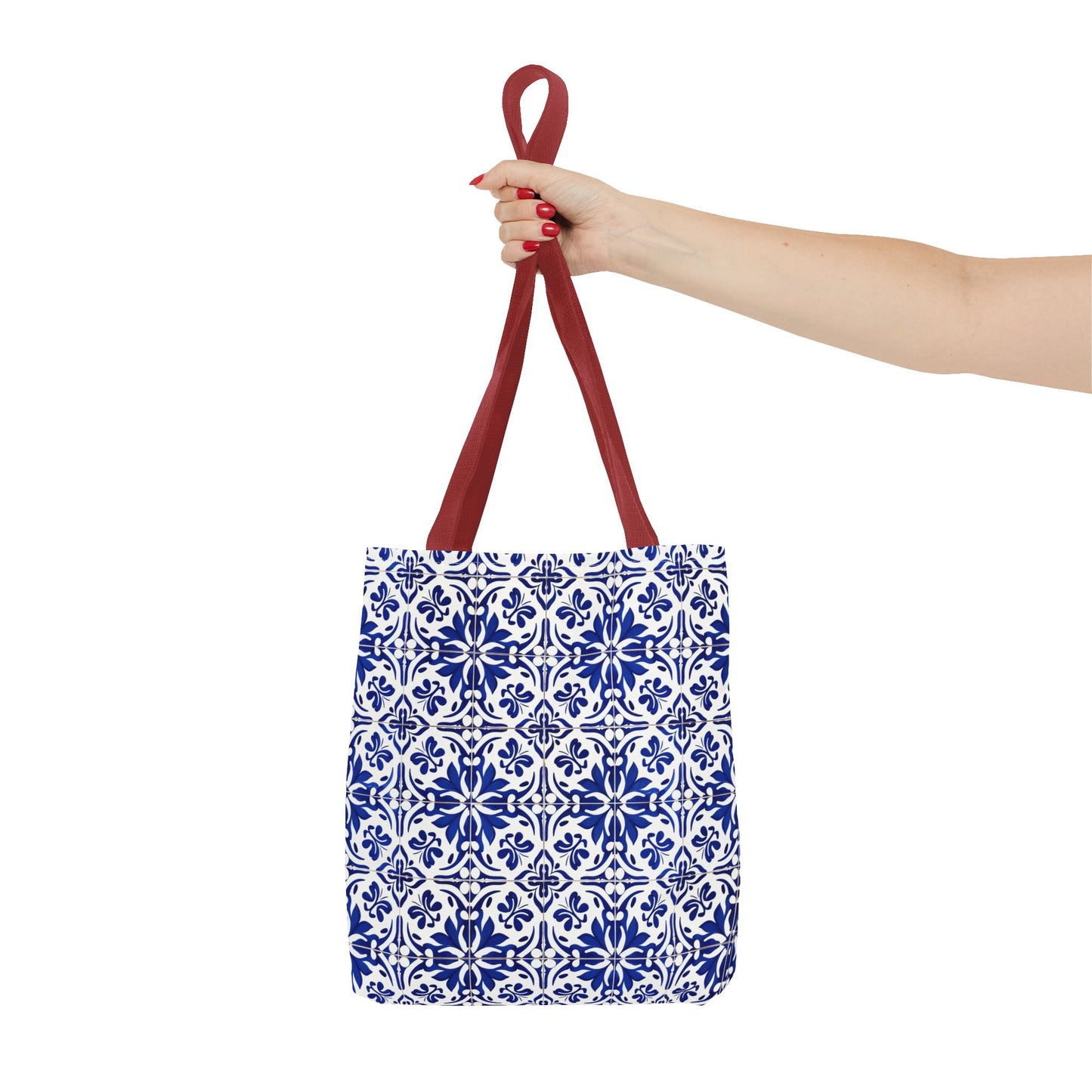 Blue Moroccan Tile Tote Bag