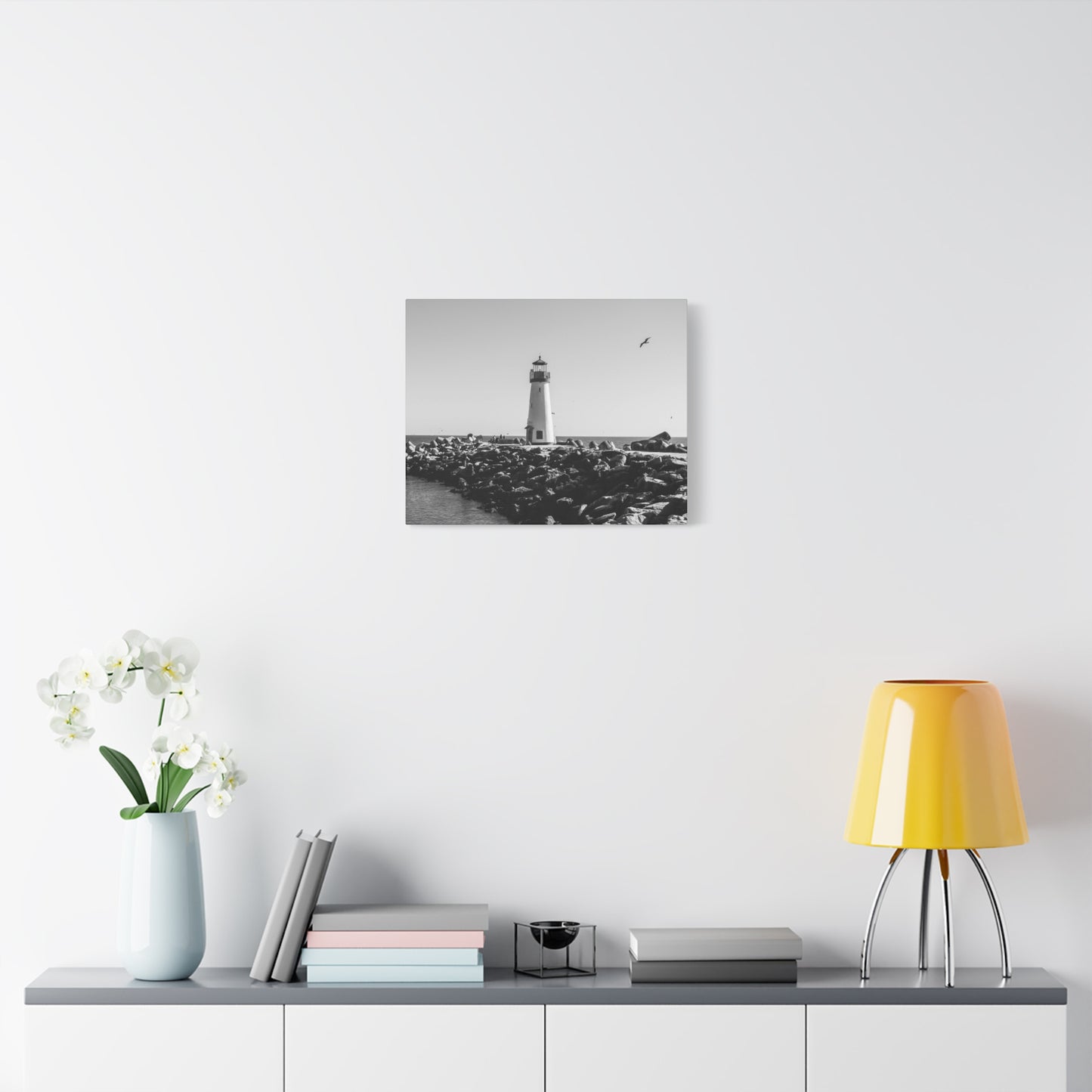 Matte Canvas, Stretched, 1.25" - Lighthouse