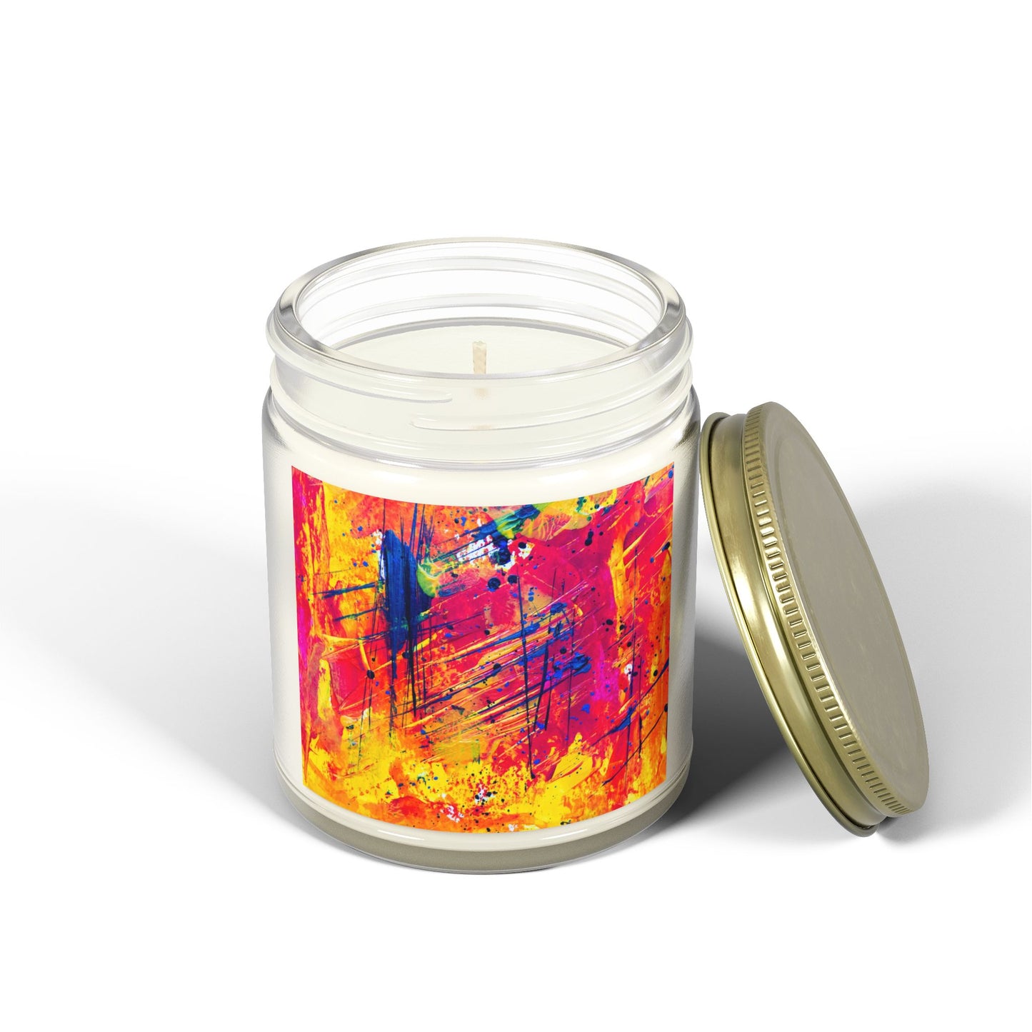 Vibrant Artistic Scented Candles - Perfect for Relaxation