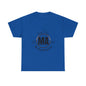 Unisex Heavy Cotton Tee with Massachusetts Design, Casual Wear, Gift for Him/Her, Travel Souvenir, Vintage Style