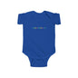 Infant Fine Jersey Bodysuit - 'Peace and Love' Baby Onesie