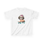 Cute Puppy Skateboard Kids Tee