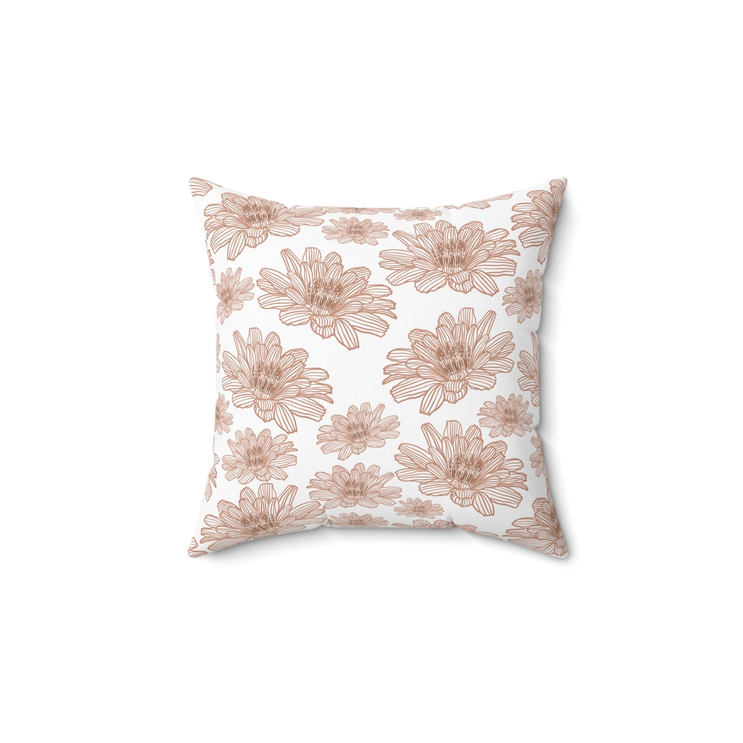 Boho Floral Pillow | Cozy Home Decor, Gift for Her, Flower Print Cushion, Living Room Accent, Modern Bohemian Style