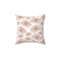 Boho Floral Pillow | Cozy Home Decor, Gift for Her, Flower Print Cushion, Living Room Accent, Modern Bohemian Style
