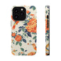 Floral Hummingbird Magnetic Phone Case — Impact-Resistant Protective Cover