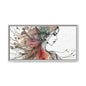 Matte Canvas, Framed (Multi-color) - Girl Whispers