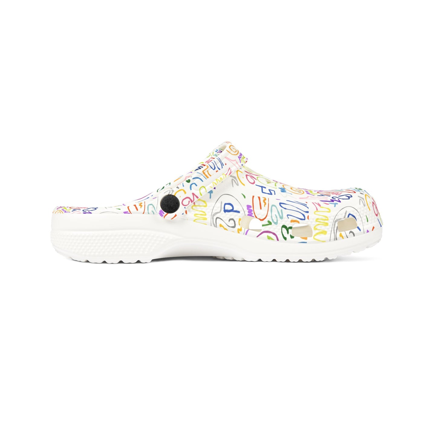 Colorful AOP EVA Foam Rubber Clogs
