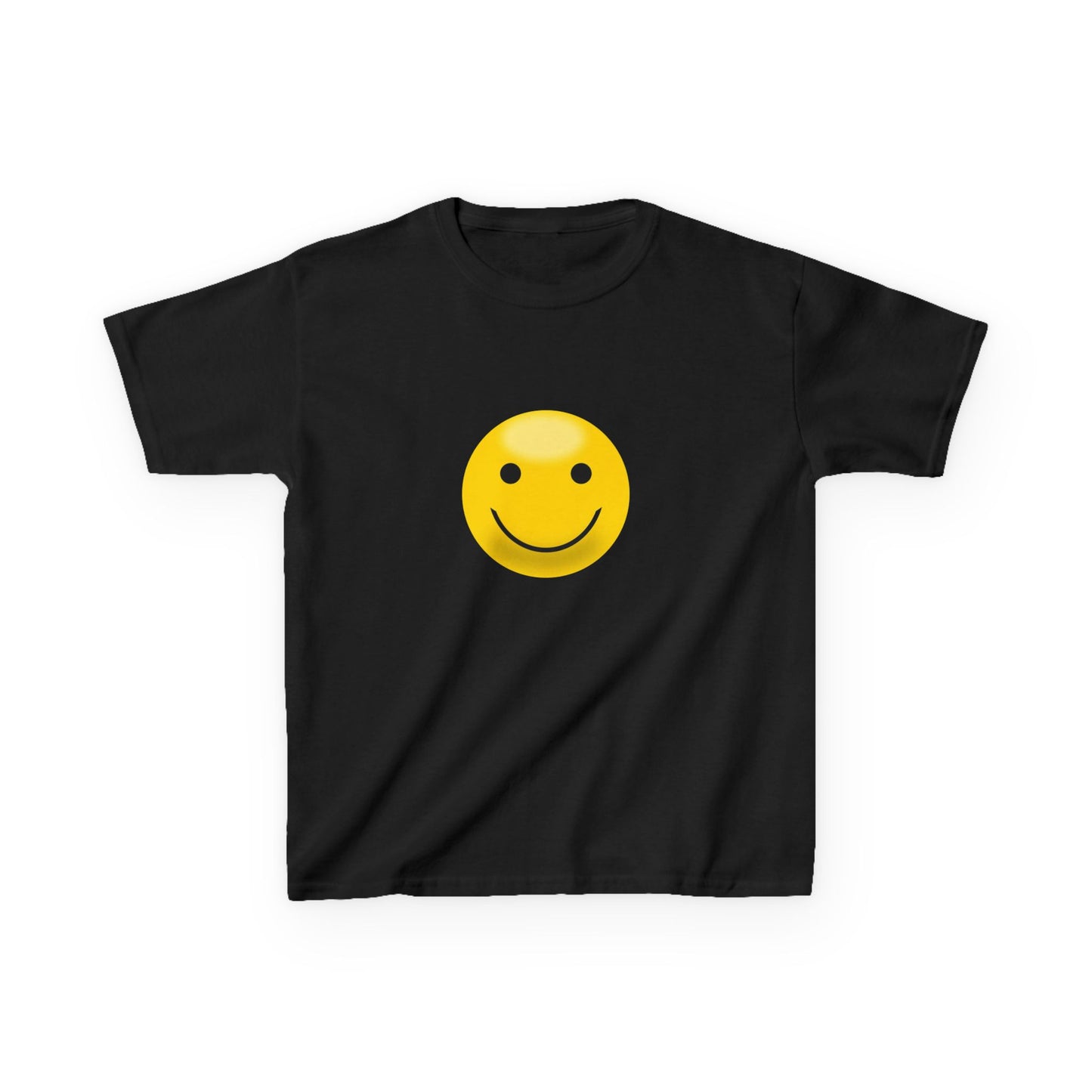 Kids Smiley Face Tee - Fun Cotton Shirt for Kids