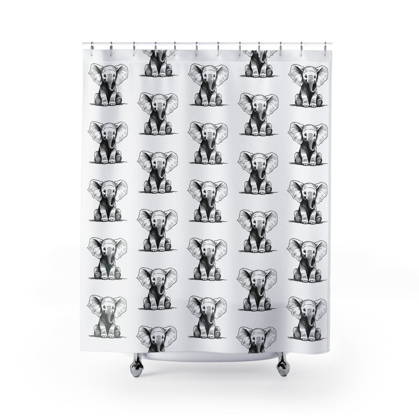 Shower Curtains elephant