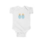 Adorable Baby Bodysuit with Cute Duck Design - Twins