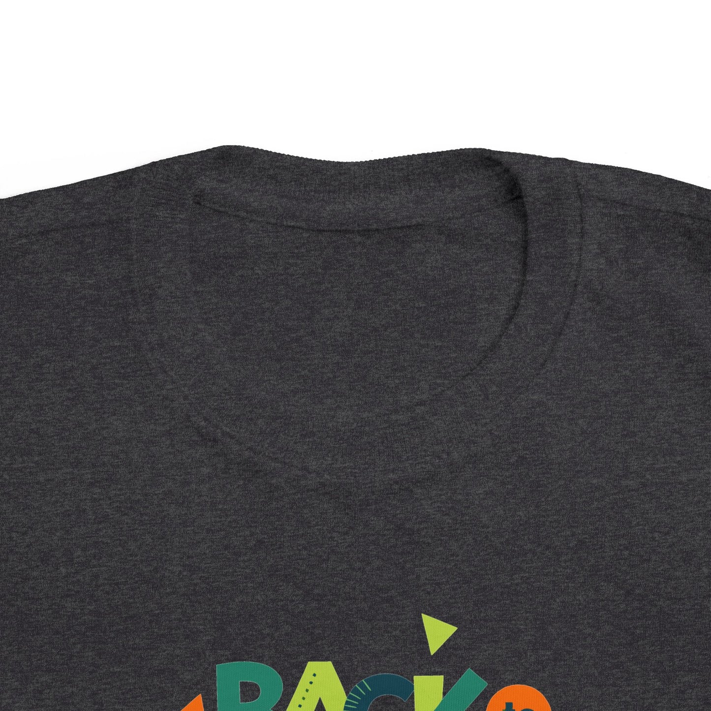 Colorful Toddler Tee - Perfect for Back to School