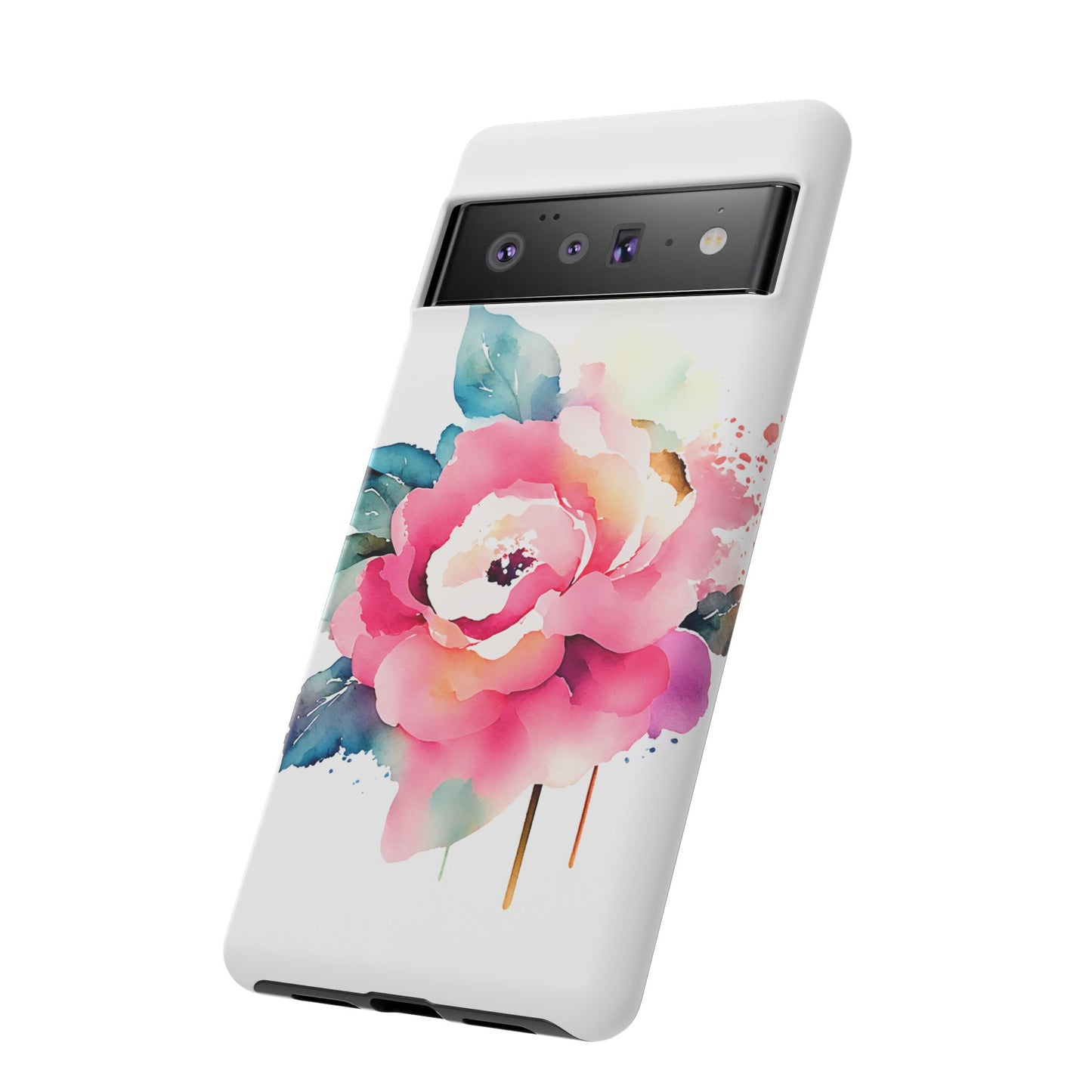 Floral Phone Case - Vibrant Rose Design