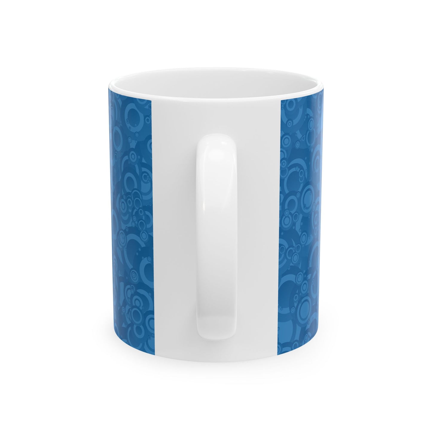 Cozy Blue Bubble Ceramic Mug - Unique Coffee Cup, Gift for Him, Gift for Her, Birthday Mug, Home Decor, Fun Kitchenware