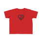 Toddler's Heart & Thorn Tee, Cute Kids T-Shirt, Children's Graphic Shirt, Gift for Toddlers, Cool Summer Outfit