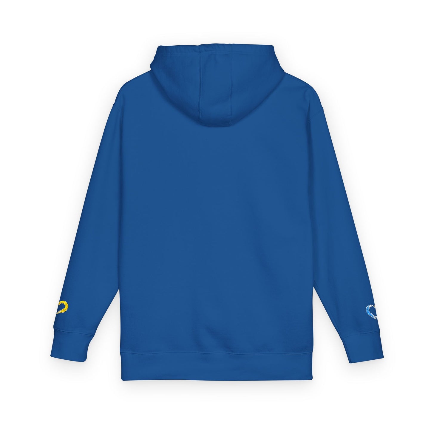 Colorful Heart Unisex Fleece Hoodie | Cozy Gift for Friends, Valentine's Day, Anniversary, Casual Wear, Spring Fashion