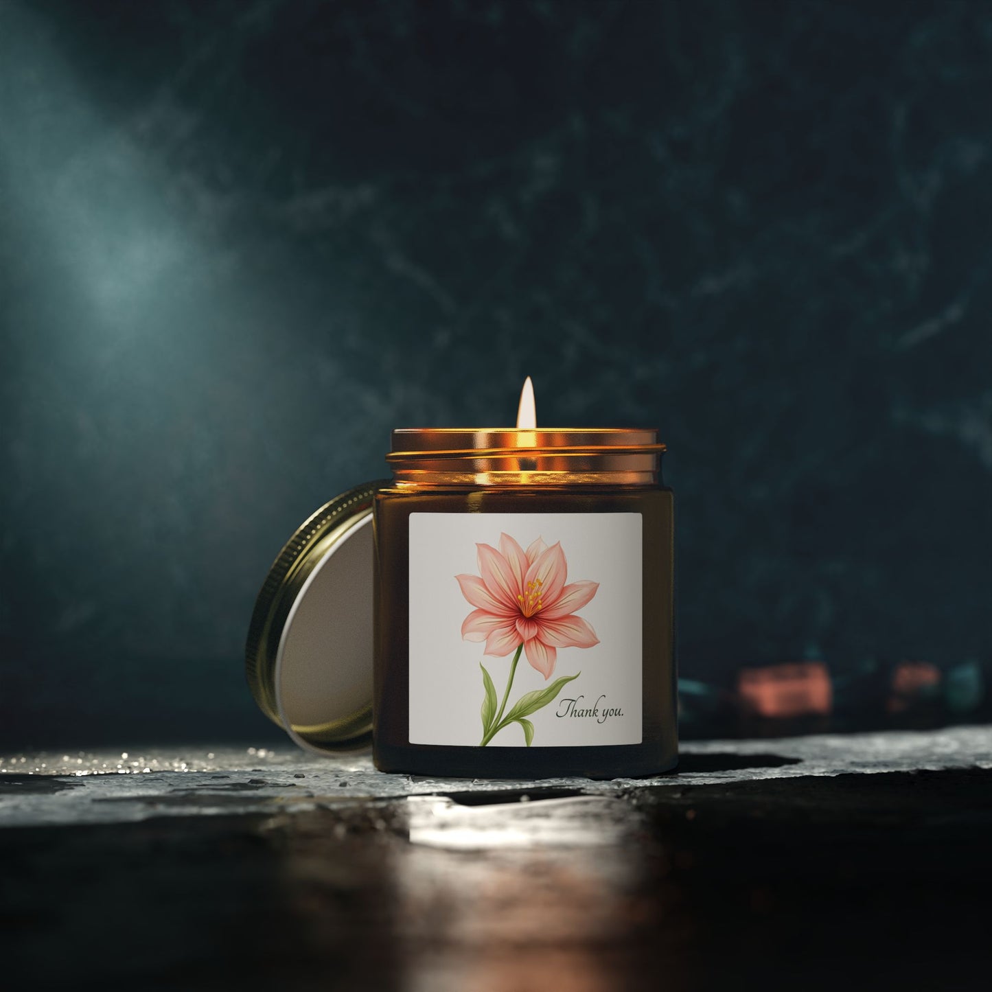 Scented Candles, Coconut Apricot Wax (4oz, 9oz)
