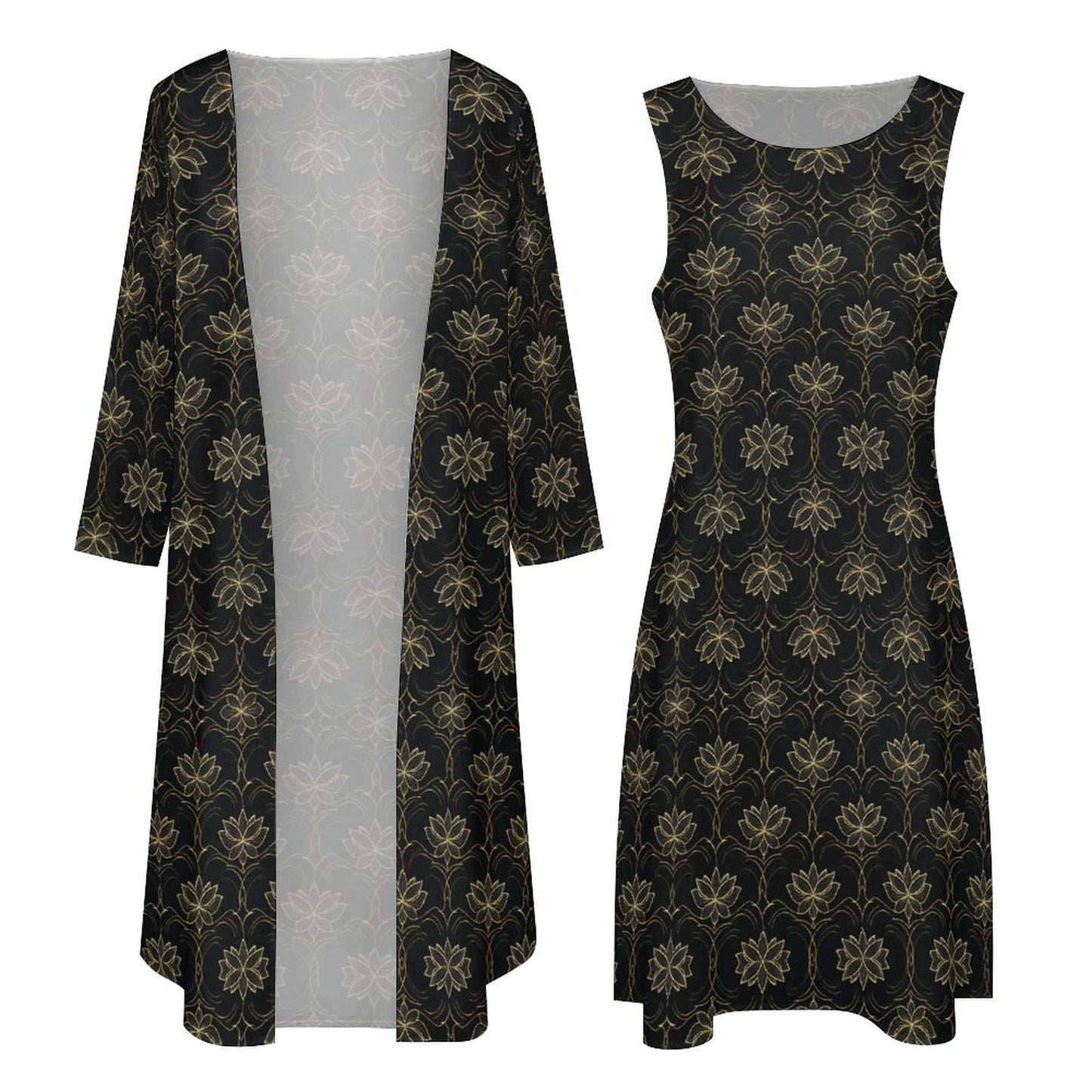 Long Dress Set
