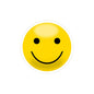 Cheerful Smile Kiss-Cut Stickers, Fun Decals for Laptops, Journals, Gift Wrap, Party Favors, Positive Vibes